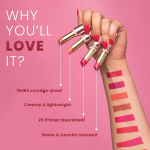 9 to 5 Primer + Matte Lipstick - Rosy Lipstick MP8
